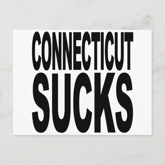 Postal Connecticut Sucks (Anverso)