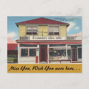 Postal Connecticut, Tienda de refrescos de O'Connor, vist