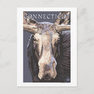 Postal ConnecticutMoose Arriba Cerrar