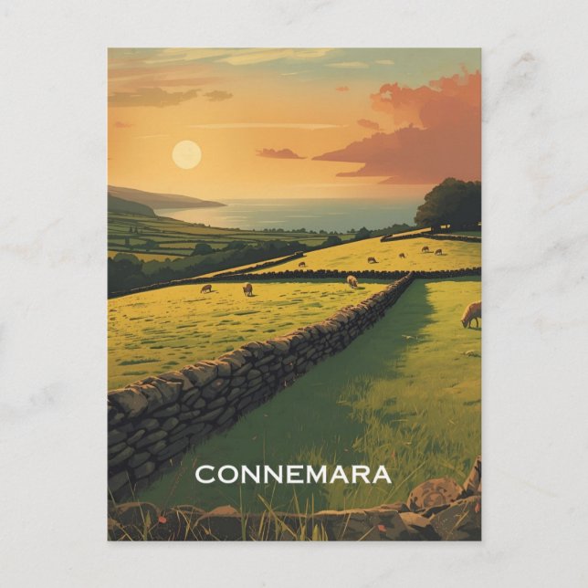 Postal Connemara Ireland (Anverso)