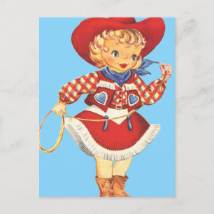 Postal Connie Cowgirl