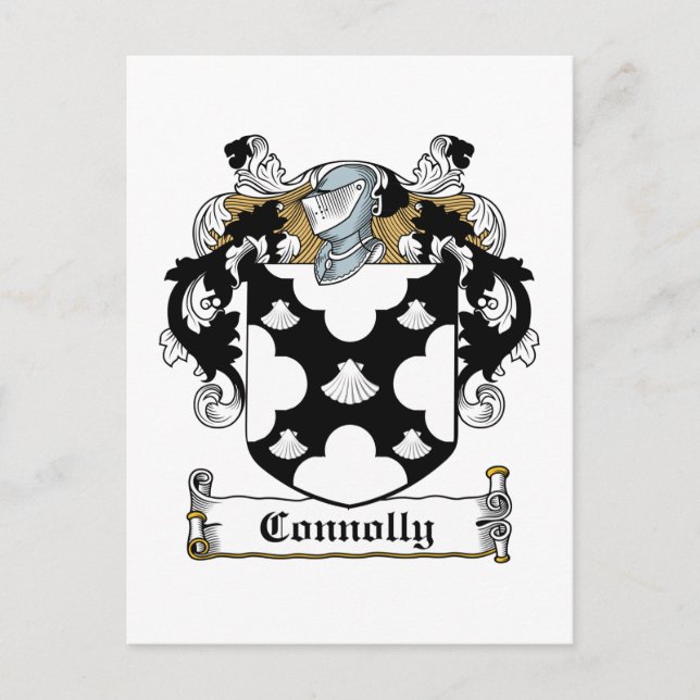 Postal Connolly Family Crest (Anverso)