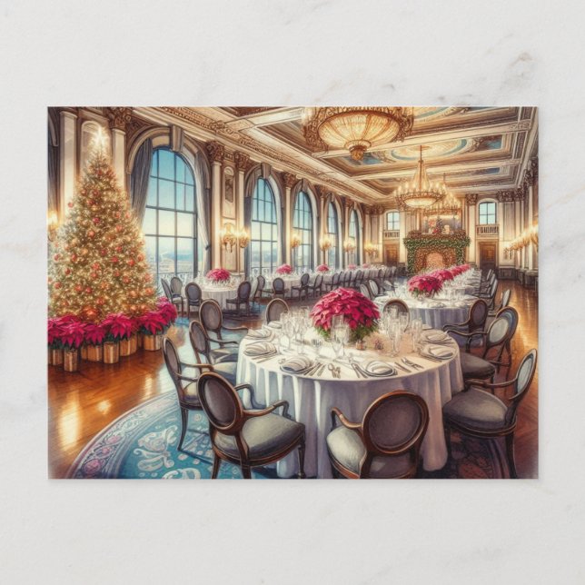 Postal Connor Hotel Navidades Dining Joplin MO (Anverso)