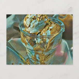 Postal Cono de helado de verano