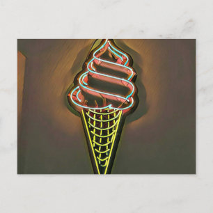 Postal Cono de Waffle