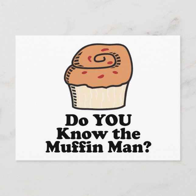 Postal conoce al hombre del muffin (Anverso)