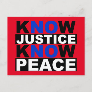 POSTAL CONOCER A LA JUSTICIA SABER PAZ