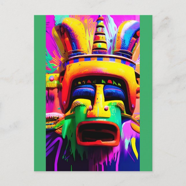 Postal Conocí a Ken Gage Fantasy, Médica de brujas (Anverso)