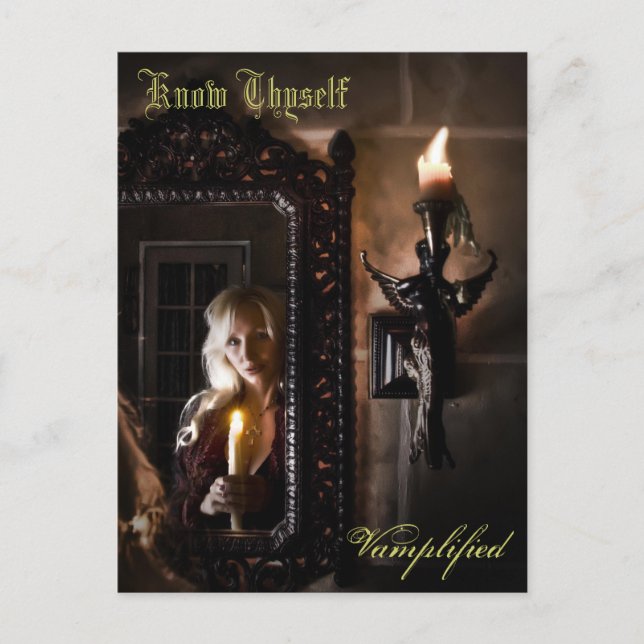 Postal Conozca Thyself Vamplified (Anverso)