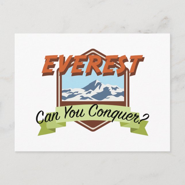 Postal Conquer Everest (Anverso)