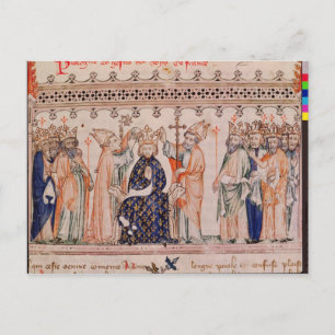 Postal Consección Philippe III le Hardi Rey de