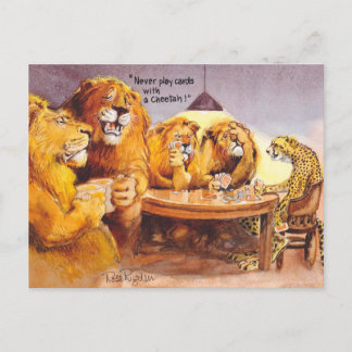 Postal Consejo de póquer