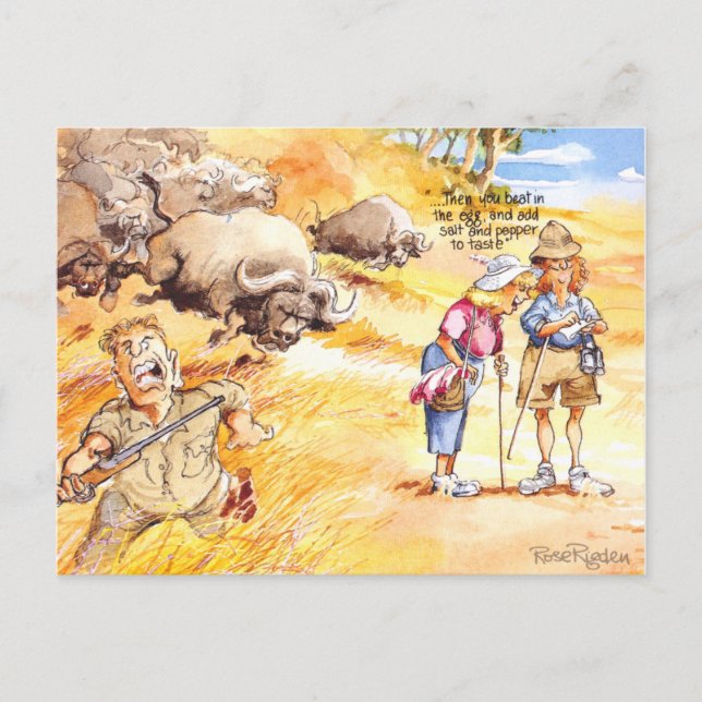 Postal Consejos de cocina (Anverso)