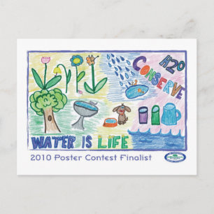 Postal Conservación de H2O