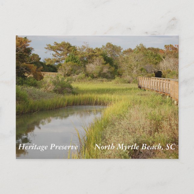Postal Conservación del Patrimonio - North Myrtle Beach,  (Anverso)