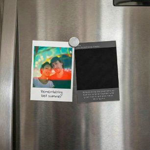 Postal Conservación instantánea de memoria retro fotográf