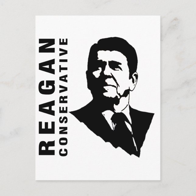 Postal Conservador de Reagan (Anverso)