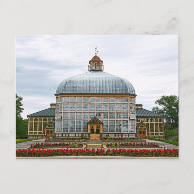 Postal Conservatorio Postcard Druid Hill, Baltimore (Anverso)