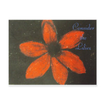 Consideremos las lirios Escrituras Arte Romano 8:3