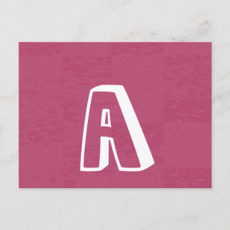 Postal Consiga una A AA AAA y consiga un regalo de MAMÁ