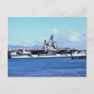 Postal Constelación CV-64 en Pearl Harbor, Estados Unidos