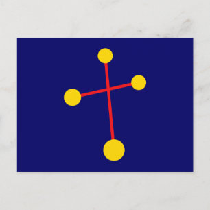 Postal Constelación de Sternbild Crux Kreuz des Südens