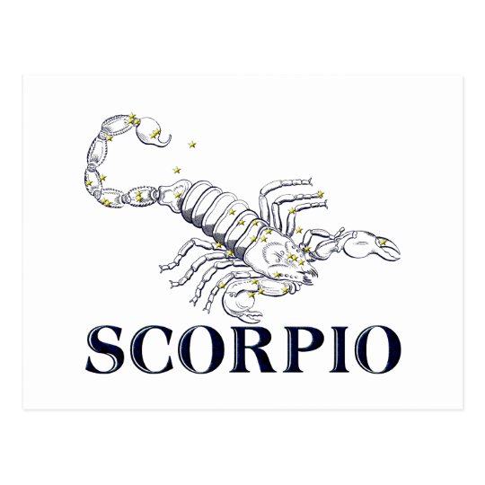 Postal Constelación: Escorpión