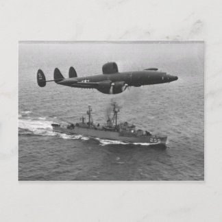 Postal Constelación estupenda de Lockheed WV-2