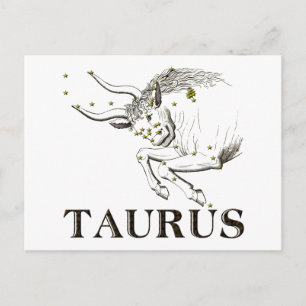 Postal Constelación: Tauro