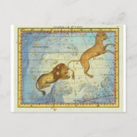 Constelación vintage Leo