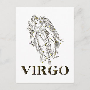 Postal Constelación: Virgo