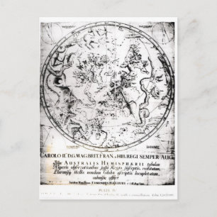 Postal Constelaciones del hemisferio sur