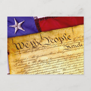 Postal Constitución de los Estados Unidos