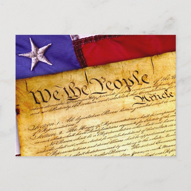 Postal Constitución de los Estados Unidos (Anverso)