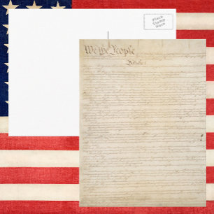 Postal Constitución de los Estados Unidos, Nosotros el Pu