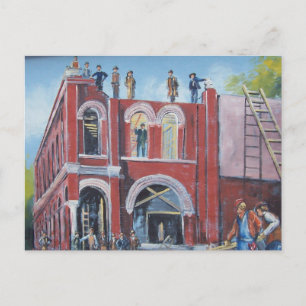 Postal Construcción del primer banco estatal