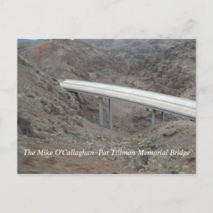 Postal Construcción del puente Hoover Dam Bypass