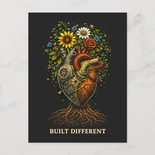 Postal Construido Diferente (Anverso)