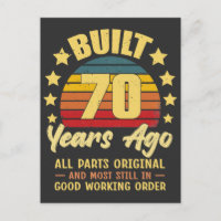 Construido hace 70 años todas las piezas originale