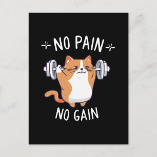 Postal ¡Construyamos Músculo! ¡Hora del Gimnasio!