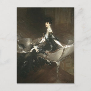 Postal Consuelo Vanderbilt y Son Ivor, Giovanni Boldini