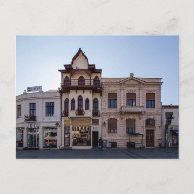 Postal Consulado ruso en Bitola, Macedonia (Anverso)