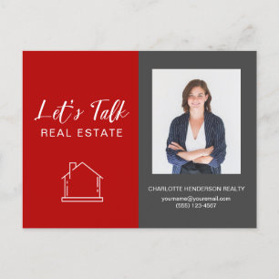Postal Contacto de foto inmobiliaria profesional