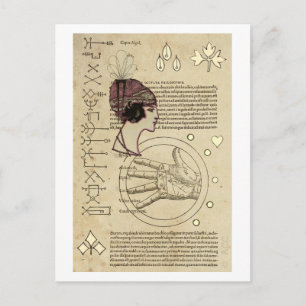 Postal Contador de fortuna gitano