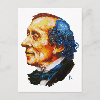 Postal Contador de historias - H. C. Andersen