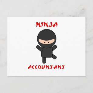 Postal Contador de Ninja
