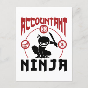 Postal Contador Ninja Contabilidad CPA