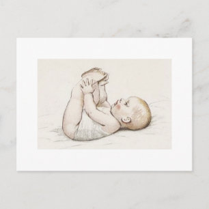 Postal Contando dedos