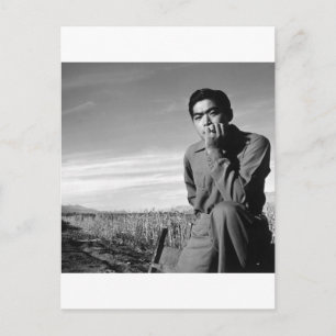 Postal Contemplación en Manzanar, 1943