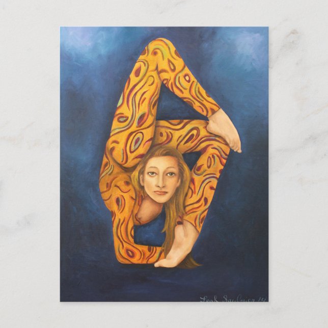 Postal Contorcionista 2 (Anverso)